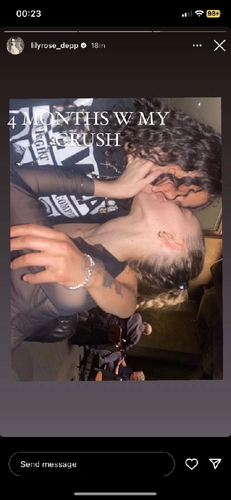 莉莉德普公开新恋情